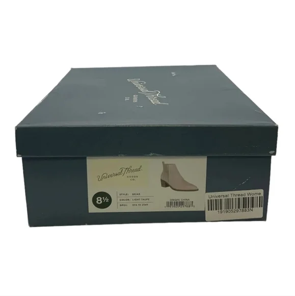Universal Thread Briar Ankle Booties Light Taupe - Picture 9 of 9